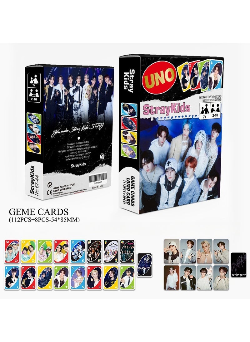 إيهوم - Stray Kids Theme UNO بطاقة الألعاب UNO بطاقة ألعاب سطح المكتب - Image 1