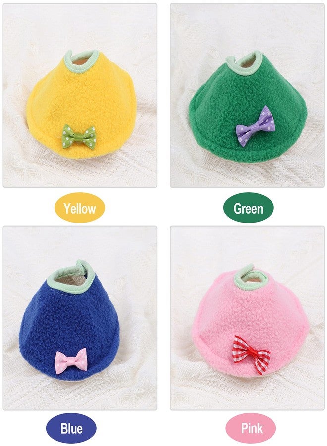Haomian 4 Pcs Bird Cone Collar Pet Anti-bite Elizabethan Collar Parrot Recovery Cone Protective Recovery Cones for Budgerigar Cockatiel Lovebirds Cockatoo Parrots (M) - Image 3