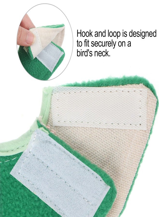 Haomian 4 Pcs Bird Cone Collar Pet Anti-bite Elizabethan Collar Parrot Recovery Cone Protective Recovery Cones for Budgerigar Cockatiel Lovebirds Cockatoo Parrots (M) - Image 4