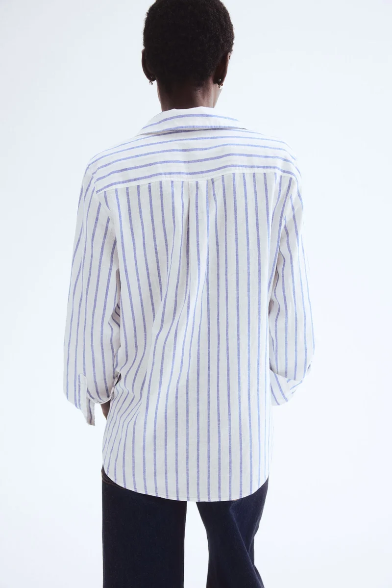 H&M Linen-blend shirt