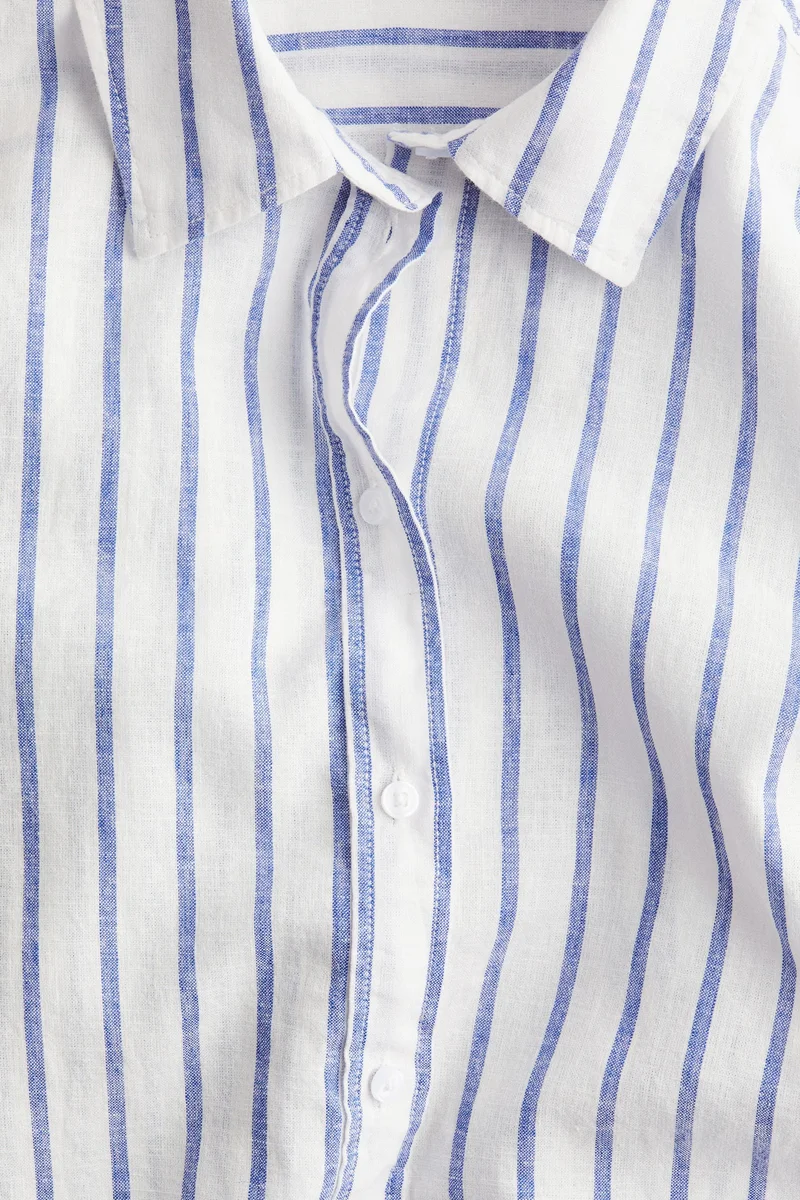 H&M Linen-blend shirt