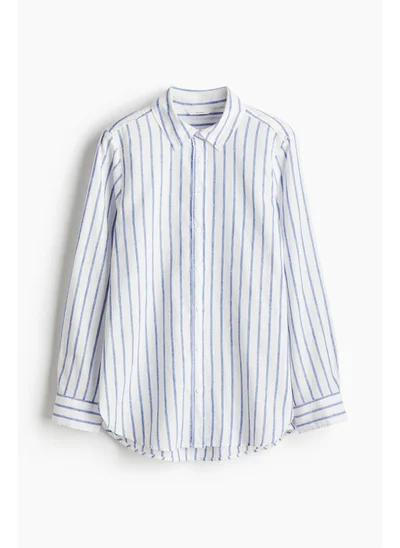 H&M Linen-blend shirt
