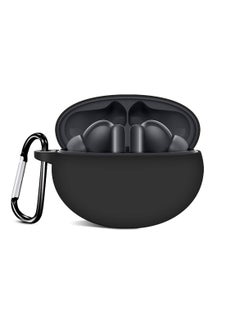 O Ozone Earphone Case Cover for Huawei FreeBuds 6i/5i, Premium Soft Silicone Full-Body Protection Shockproof Bluetooth Headphone Case
- Black  - Image 1