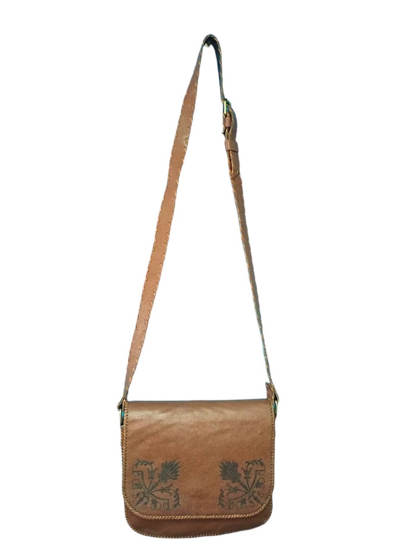 Sheer Fashionable Leather Crossbody Bag  - Image 2