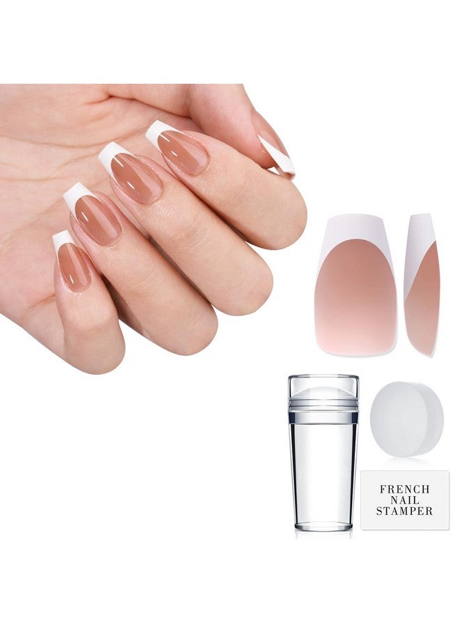 BTArtbox False Nails Fake Nails Short Coffin Nail Tips 600Pcs Artificial Nails Btartbox Short Ballerina Nails Full Cover Acrylic Nails Natural 10 Sizes - Image 2