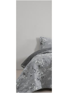 Red Rose A king-sized summer microfiber double bed sheet that adds beauty and elegance to your room, measuring 230*250cm.  - Image 2
