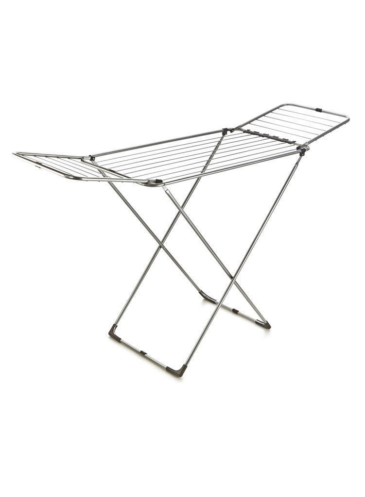 Home Maker حامل تجفيف الملابس القابل للطي MEGA PRESENT بطول 17.5 متر