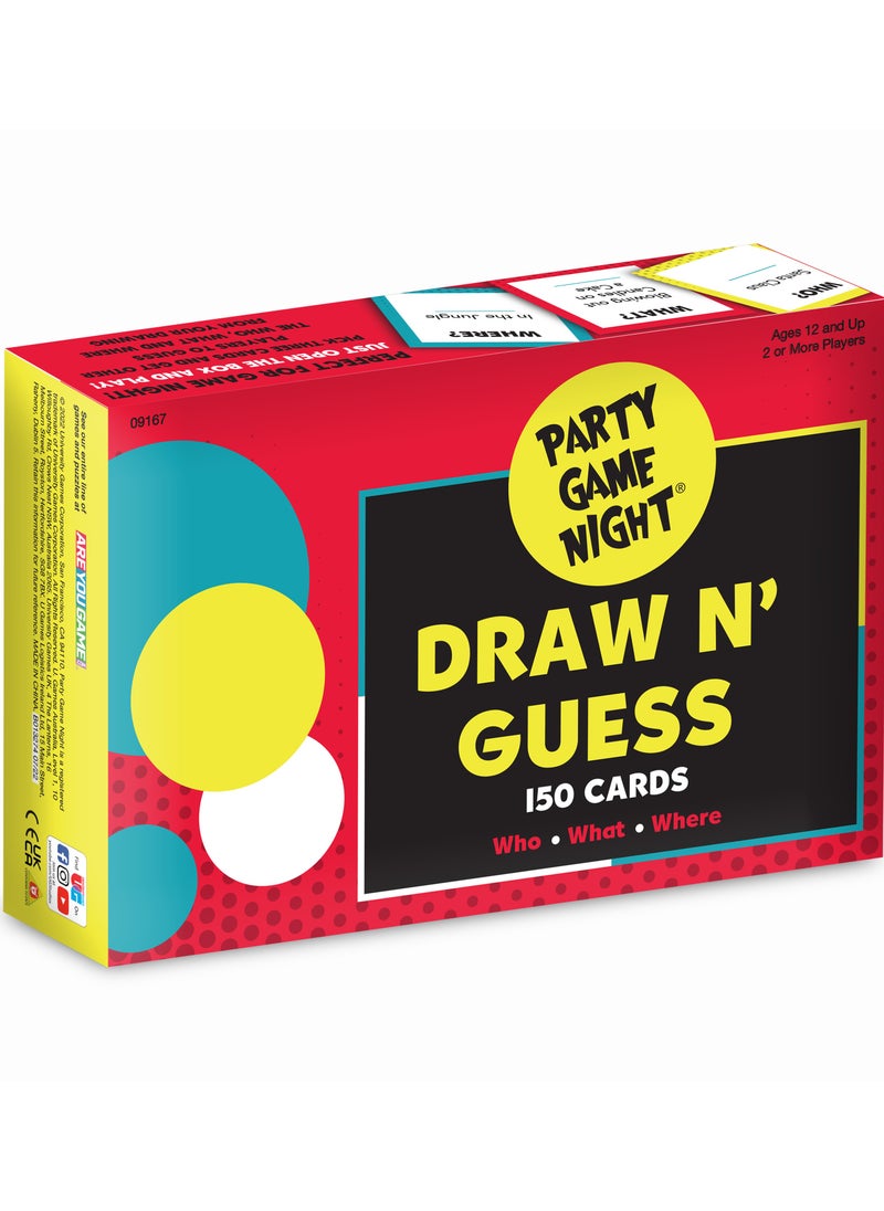 University Games - Party Game Night: Draw & Guess - Image 1