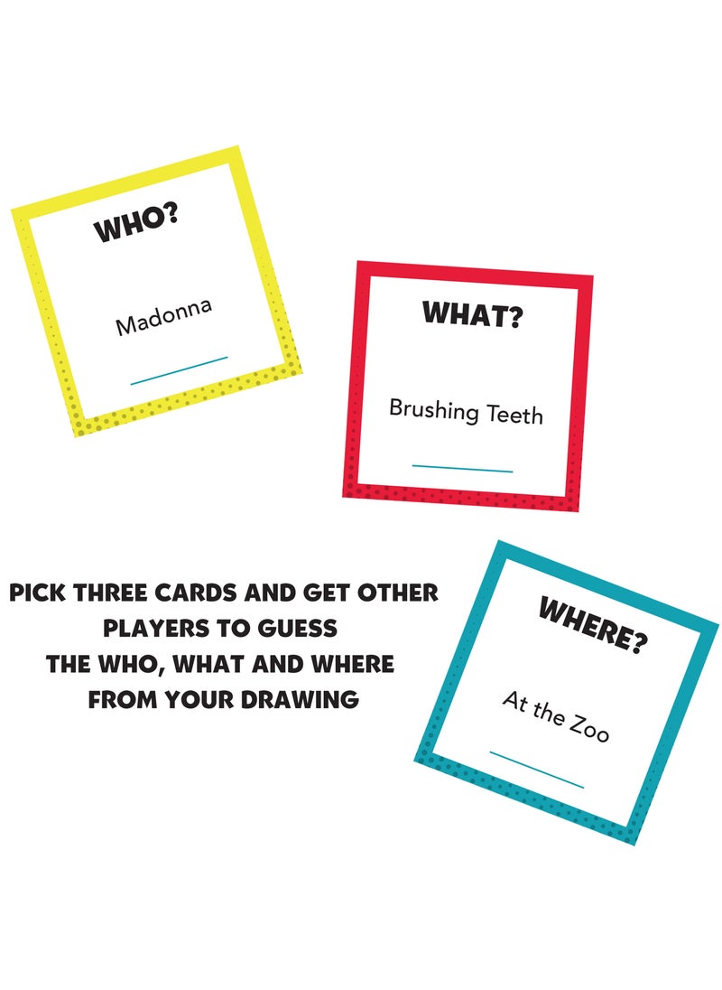 University Games - Party Game Night: Draw & Guess - Image 1