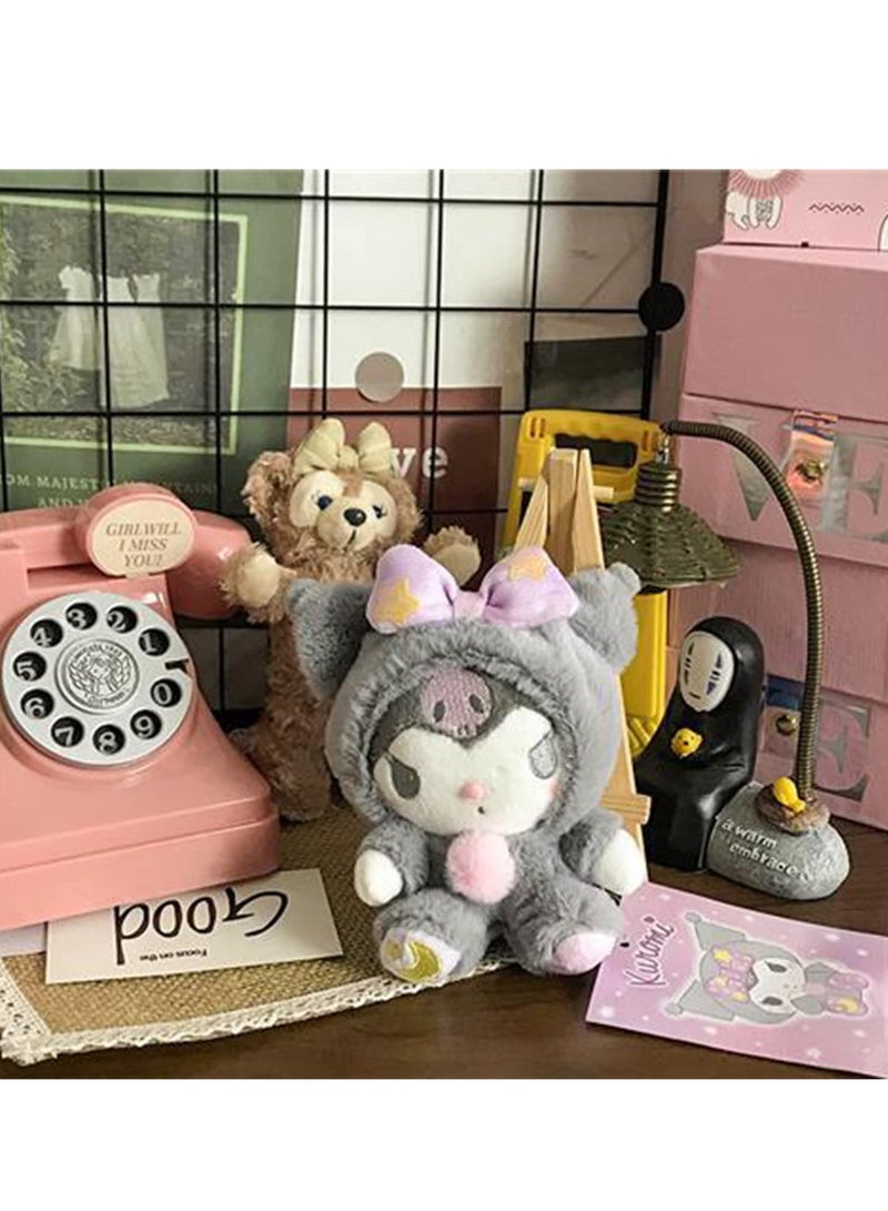 SYOSI Plush Keychain, 5 in Plush Toy Doll,  Sanrio Plush Keychain Stuffed Animal Toys Anime Pendant Doll Accessories, Pendant Toy Girls Gift - Image 2