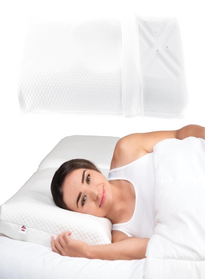 Core Products Extra Firm Tri-Core Ultimate Cervical Pillow for Neck Pain, Orthopedic Contour Support- Full Size - Image 1