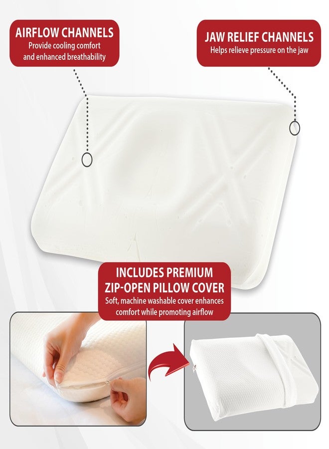 Core Products Extra Firm Tri-Core Ultimate Cervical Pillow for Neck Pain, Orthopedic Contour Support- Full Size - Image 5