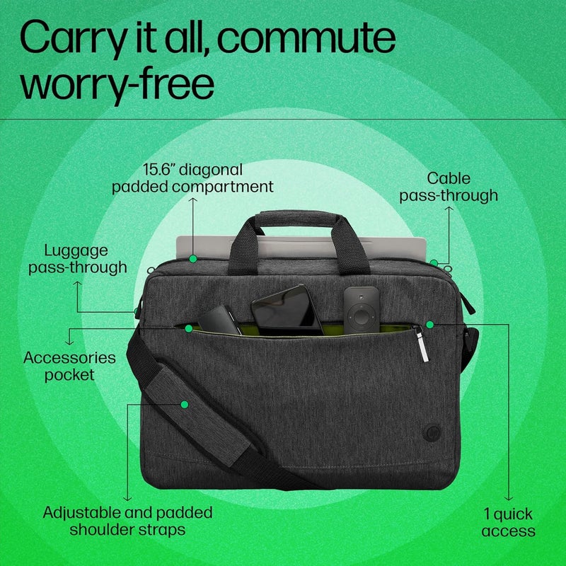 HP Prelude Pro 15.6-inch Laptop Bag/PE foam/Black in color/ 1 year warranty - Image 3