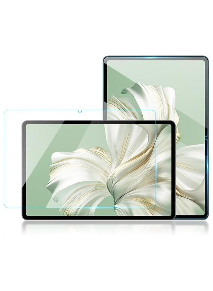 عام 1 قطعة واقي للشاشة مضاد للصدمات مضاد للكسر مضاد للخدش متوافق مع ماتيبوك إي در-دبليو 76 12.6 بوصة 2023 ، زجاج مقسى شفاف 9 ساعات 2.5 د واقي للشاشة ممتاز - Image 1