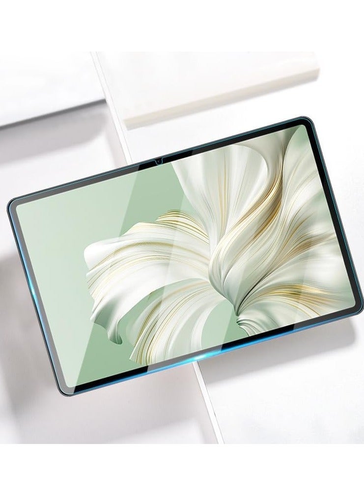 عام 1 قطعة واقي للشاشة مضاد للصدمات مضاد للكسر مضاد للخدش متوافق مع ماتيبوك إي در-دبليو 76 12.6 بوصة 2023 ، زجاج مقسى شفاف 9 ساعات 2.5 د واقي للشاشة ممتاز - Image 4