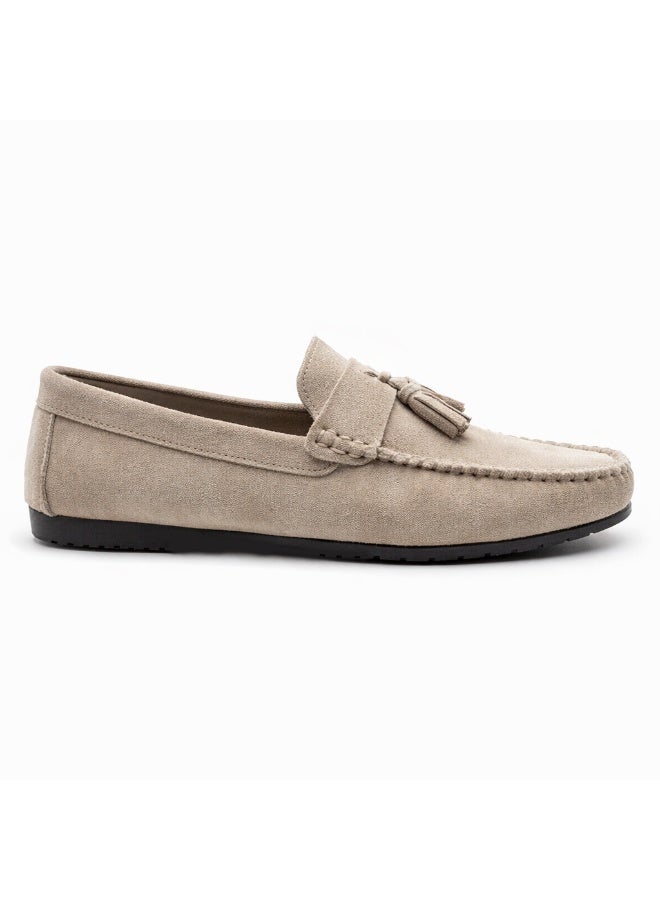 Men's suede loafer shoes – a modern moccasin design with exceptional lightness and comfort for everyday and casual wear. - Image 4