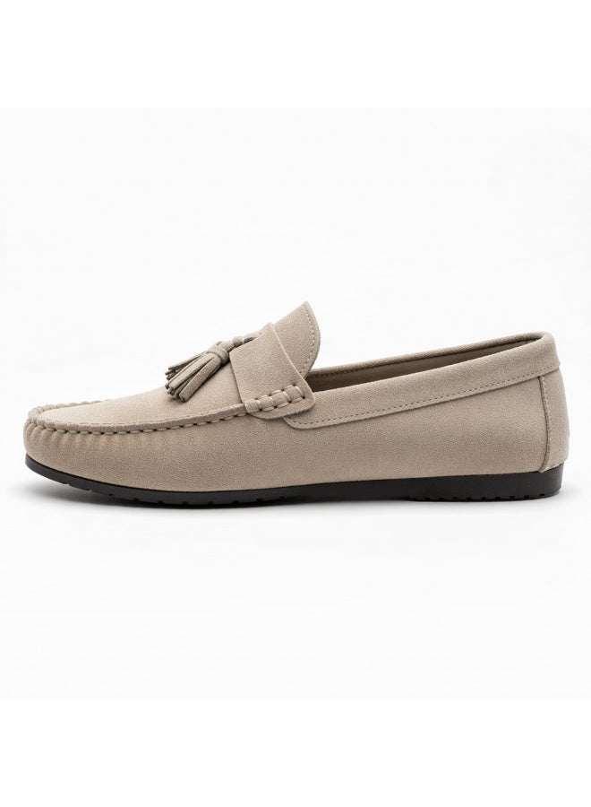 Men's suede loafer shoes – a modern moccasin design with exceptional lightness and comfort for everyday and casual wear. - Image 3
