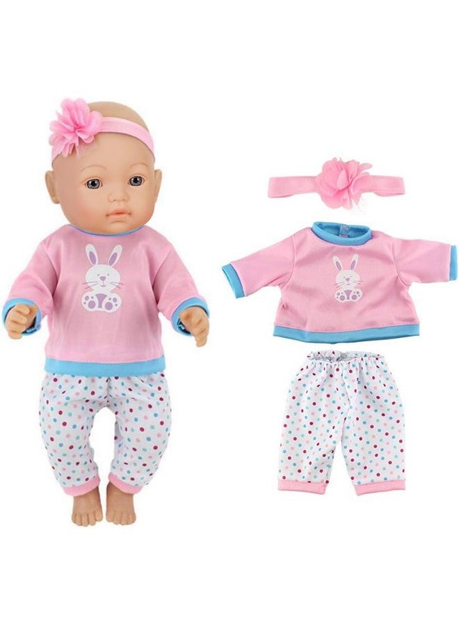 ebuddy Doll Clothes 4 Sets Doll Fashion Outfits Fit for 43 cm New Born Baby Dolls 14-16-17 Inch Baby Dolls 15 inch Dolls 18 inch Dolls（No Doll - Image 4
