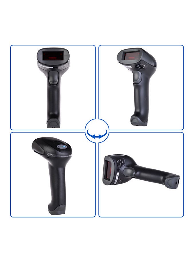 NIBEMINENT Handheld Barcode Scanner Black  - Image 4