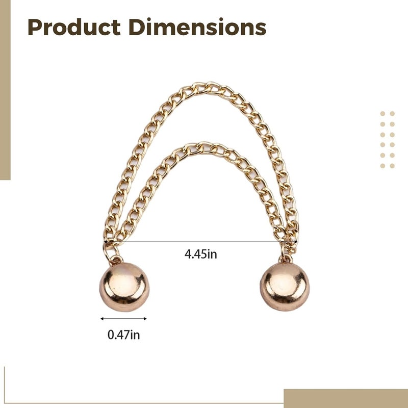 4 Pcs Clothing Clip, Adjustable Pants Cuff Fastener, Waist Slimmer, Rose Gold, Silver, Black, Gold Set, Multi-Function, No-Sew - Image 3
