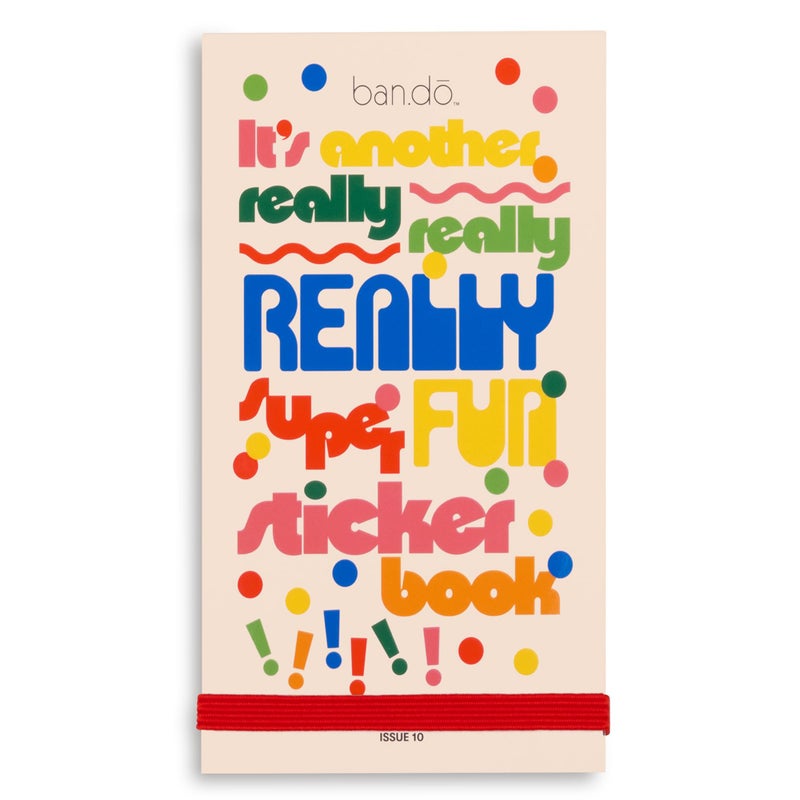 ban.do Sticker Book with Over 700 Assorted Stickers and 35 Sheets, Fun/Colorful/Aesthetic Pack with for Scrapbooking Planners or Journals (Issue 10) - Image 1