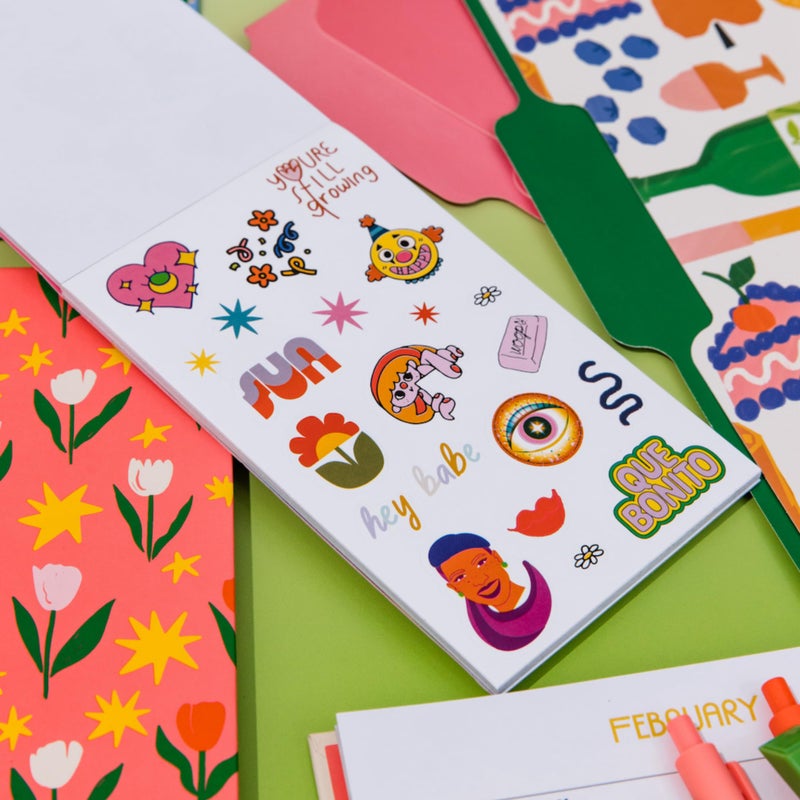 ban.do Sticker Book with Over 700 Assorted Stickers and 35 Sheets, Fun/Colorful/Aesthetic Pack with for Scrapbooking Planners or Journals (Issue 10) - Image 5