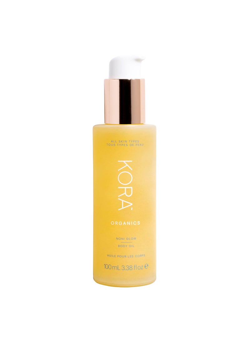 Kora Organics - KORA Organics Noni Glow Body Oil, Nourish and Smooth Skin, Certified Organic, Cruelty Free, 3.38 oz - Image 1