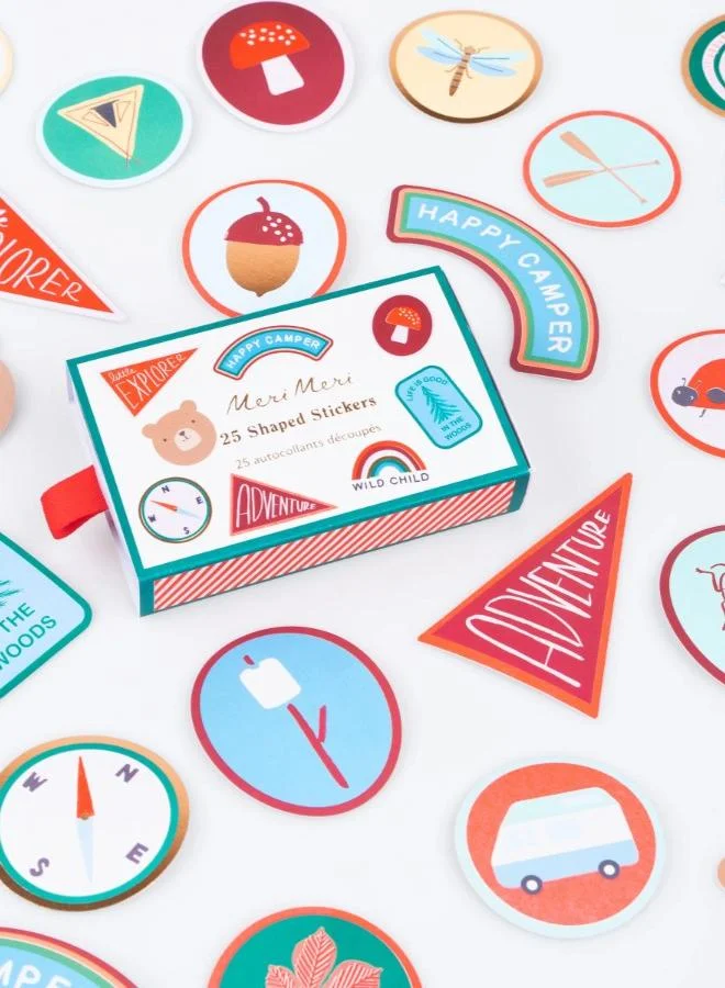 Meri Meri Outdoor Adventures Shaped Stickers
