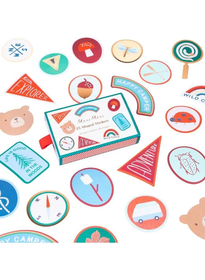 Meri Meri Outdoor Adventures Shaped Stickers