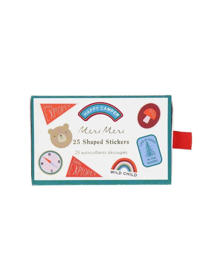 Meri Meri  Outdoor Adventures Shaped Stickers  | Best Price UAE