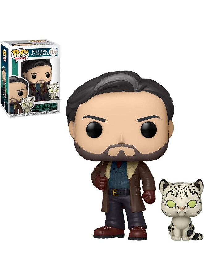Funko Funko 55223 Pop! Television: Buddy His Dark Materials Asriel with Stelmaria Vinyl Figure 