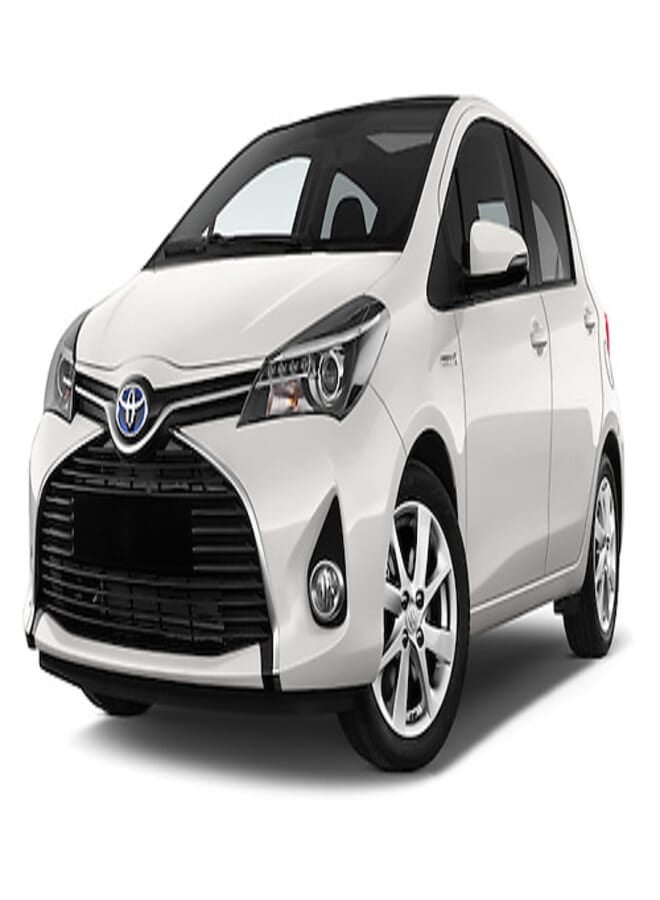 car Cover 2 Layers for Toyota Yaris Hybride Lounge Hatchback 2015  Waterproof, UV, Dustproof, Outdoor Convertible Cover (Two years warranty) - Image 1