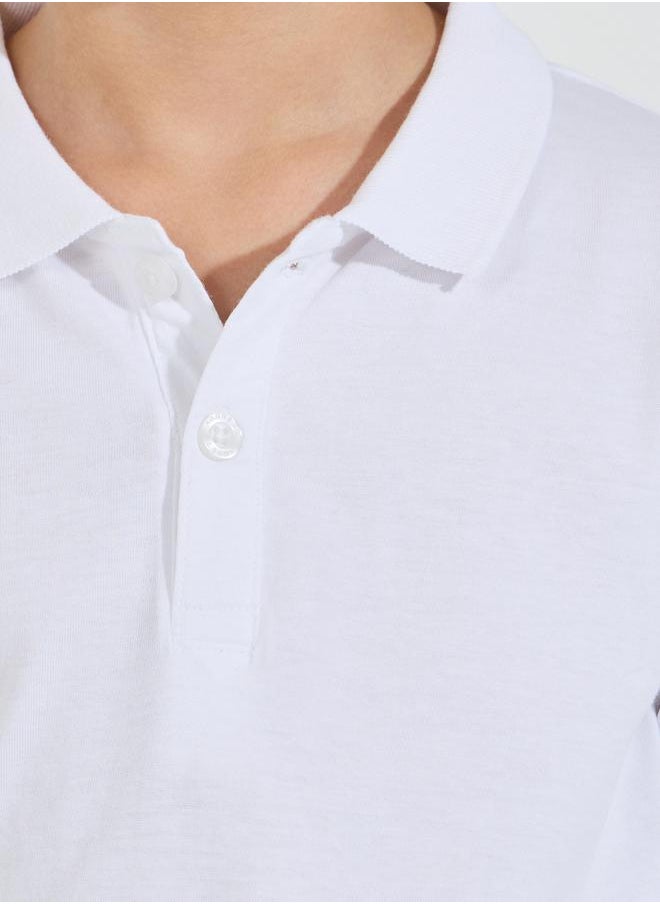Solid Polo T-Shirt with Full Sleeves - pzsku/Z22D9EEBE3550F79FDB21Z/45/_/1728492411/d6f1b919-d333-4b09-a5c2-fabcd5ff4455