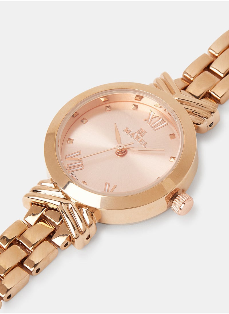 Maxel - Women's Quartz Classic Fashion Analog Wrist Watch MX489 - 28mm - Image 1