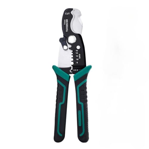 Zsling 8 Inch Inch Wire Strippers Crimpers Cutter Pliers Multi-Function Hand Tool Cable Cutting Wire Cutters - Image 1