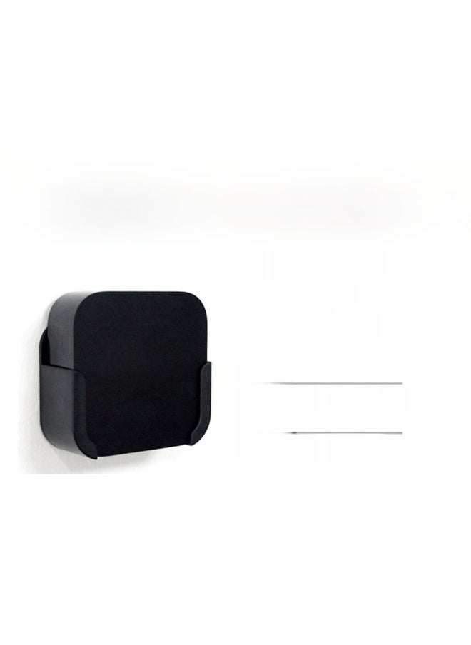 Generic - Leben For Apple TV4 Wall Bracket Apple TV Network Player Wall Rack Base Set-top Box-Color:Black (with Full English Package)-Applicable Model:apple Tv4 - Image 1