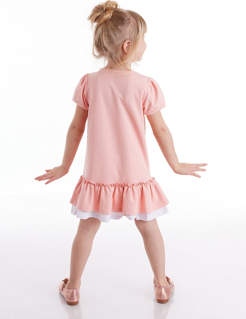 Denokids Ruffled Rabbit Girl Dress  - Image 2