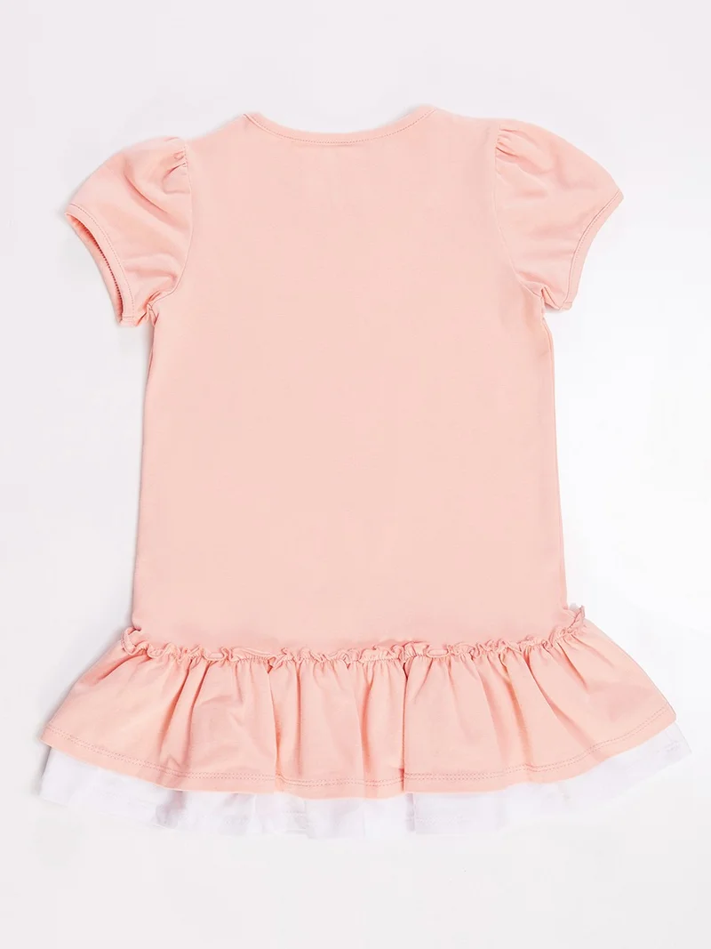 Denokids Ruffled Rabbit Girl Dress
