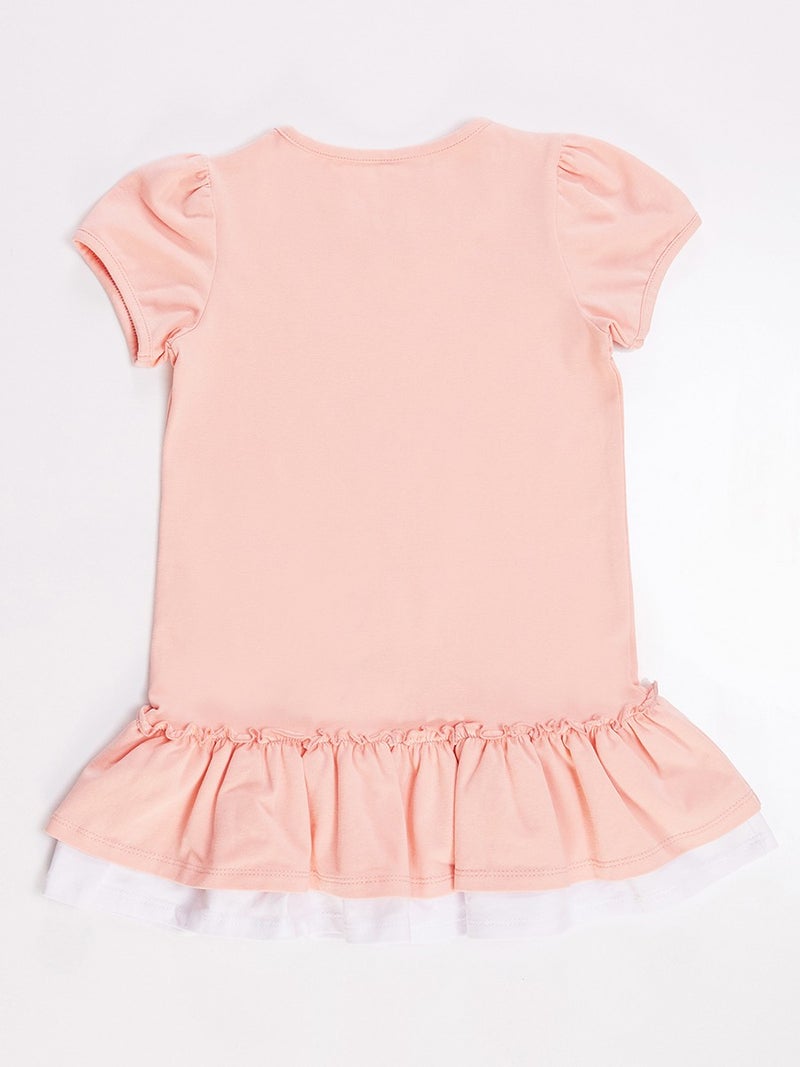 Denokids Ruffled Rabbit Girl Dress  - Image 4