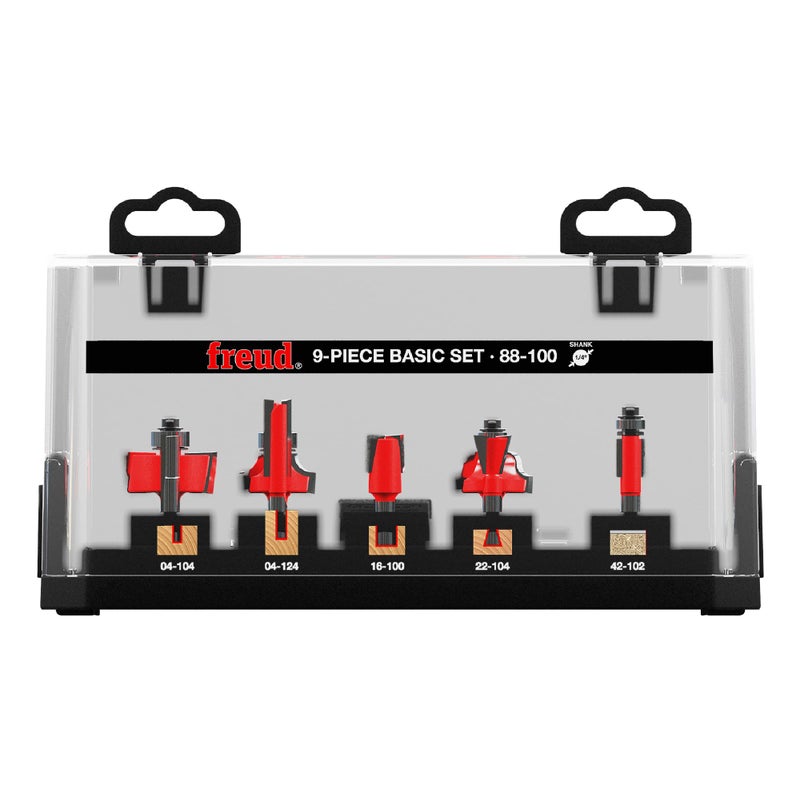 Freud 88-100: 9 Piece Basic Bit Set (1/4" Shank) - Image 4