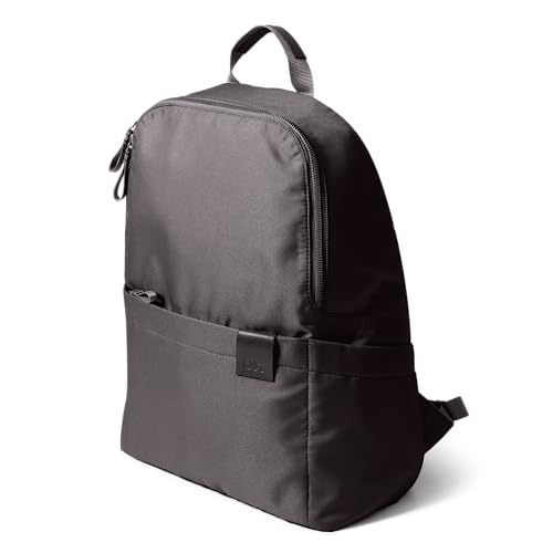 DailyObjects PET Laptop Shoulder Bag for Everyday Use| 100% Recycled | Travel/Office/College Bag | Backpack (19L) With Padded Compartment for Upto 14" | Adjustable Straps & Zipper closure - Grey - Image 5