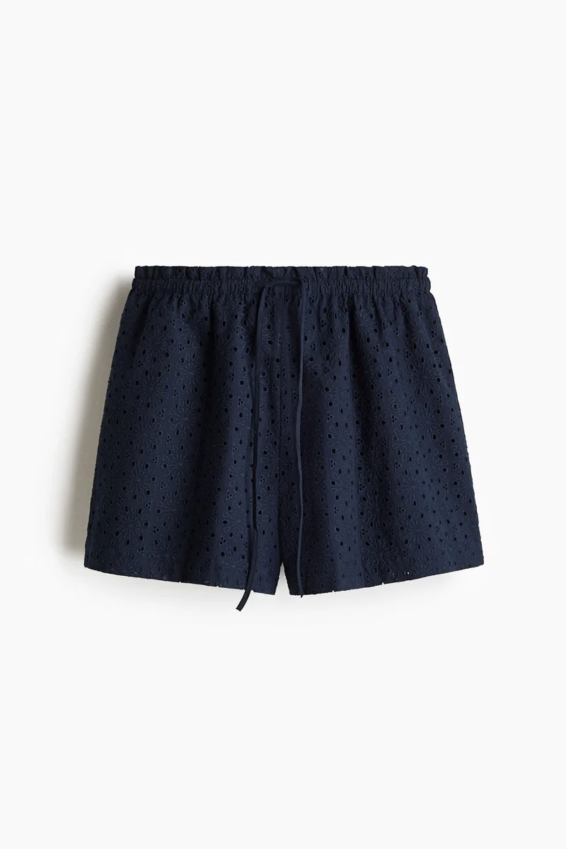 H&M Broderie anglaise shorts