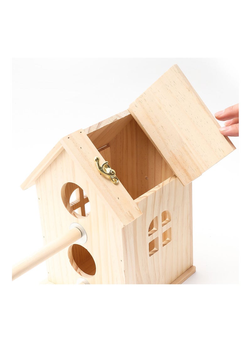 Generic Birds wooden house dual nest  - Image 3