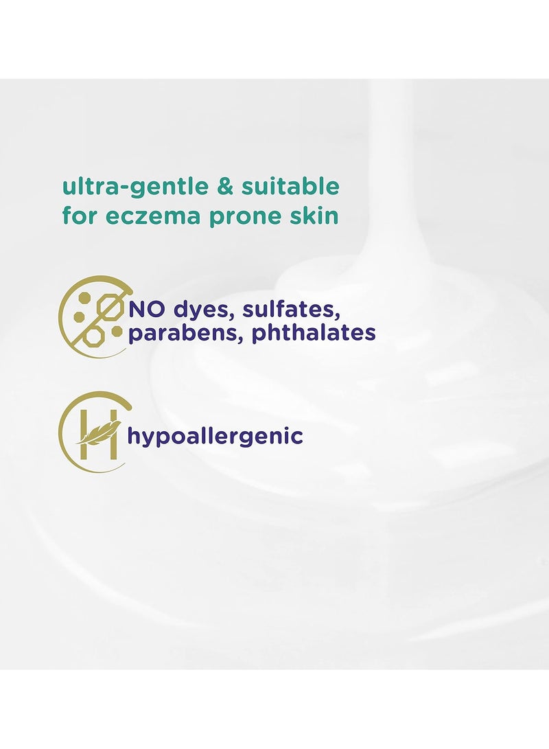 دوف غسول جسم للاطفال من دوف غسول شامل للعناية بالبشرة الحساسة خالٍ من العطور ترطيب 400 مل - Image 4