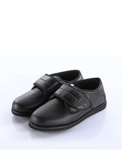 Medical diabetic shoes for patients with diabetes and swollen feet - medical shoes for diabetics, size (43), black
