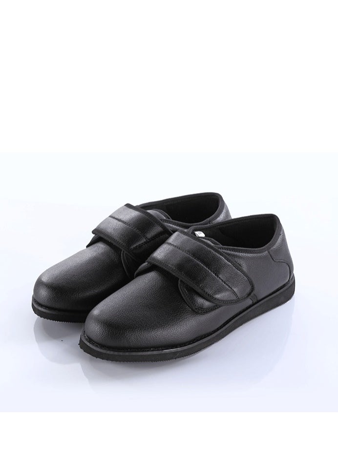 HT - Medical diabetic shoes for patients with diabetes and swollen feet - medical shoes for diabetics, size (43), black - Image 1