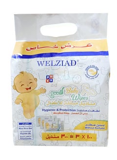 Baby Wet Wipes Without Perfume 3 Packs 300 Wipes - pzsku/Z22DA6F32B09749EC4AEFZ/45/_/1728905279/06876c31-0a22-4a39-b15c-e4f024735bb0