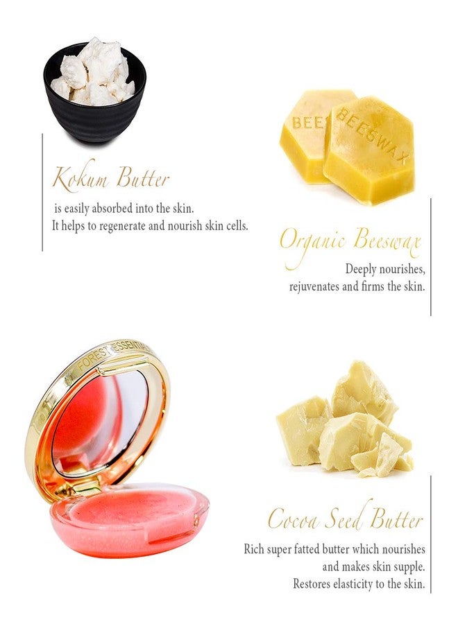 Forest Essentials Luscious Sugared Rose Petal Lip Balm, 4g and Delicate Facial Cleanser, Saffron and Neem, 50ml - Image 4