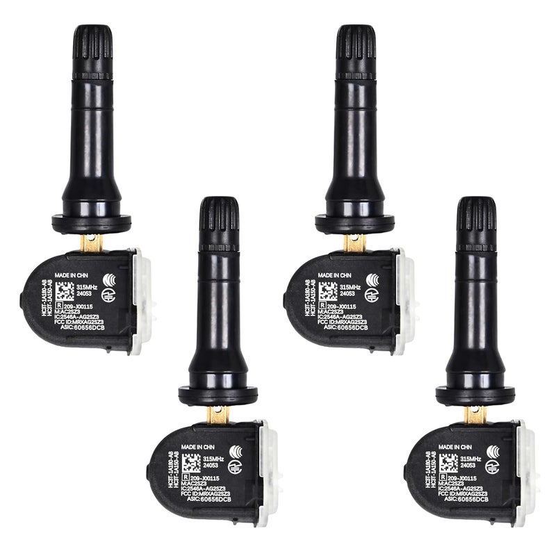 AMICAREP TPMS Tire Pressure Sensors 315MHz for Ford and Lincoln (Set of 4) - Image 1