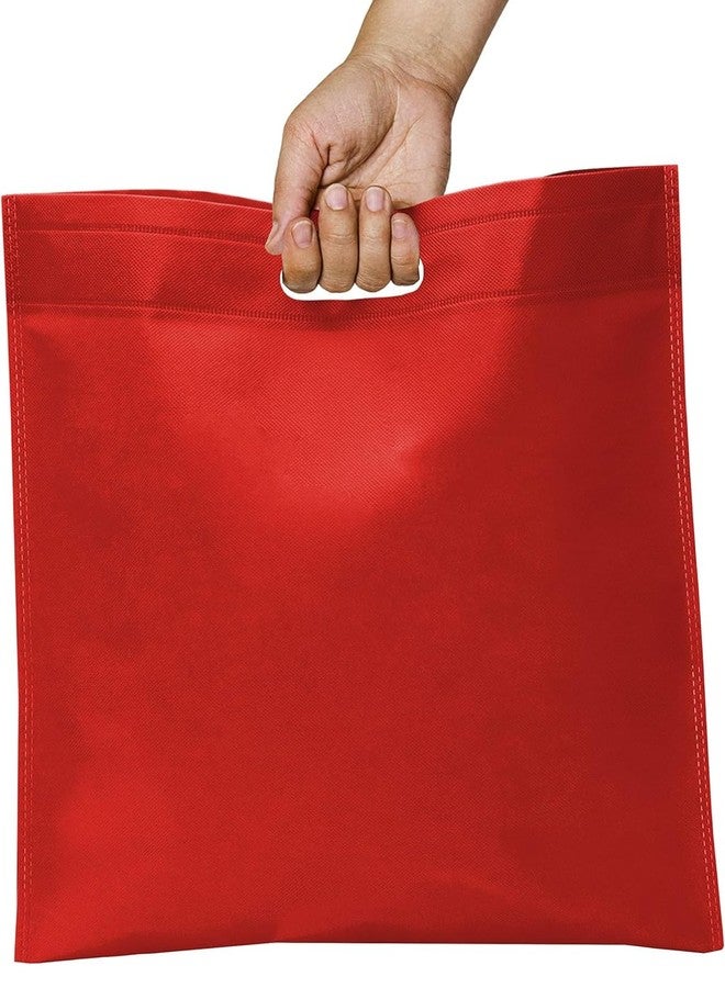 Funiverse Leofi Bulk 50 Pack Mega 15" x 16" Cutout Handle Tote Assortment - Ideal Grocery Shopping, Treat, Trade Shows, Gift or Everyday Bags - Image 5